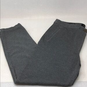 Talbot's Trouser Skinny Ankle Gray Four Way Stretch Size 12